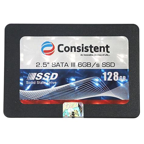 Consistent SSD 2.5" SATA 128Gb 5yrs warranty